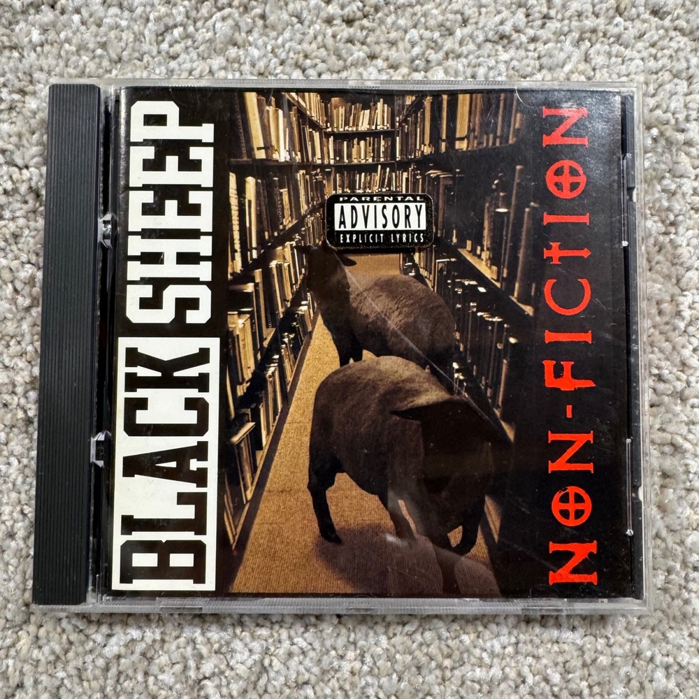 Black Sheep Non-Fiction CD 1994 Mercury Records Hip Hop 314 522 685-2 Austria